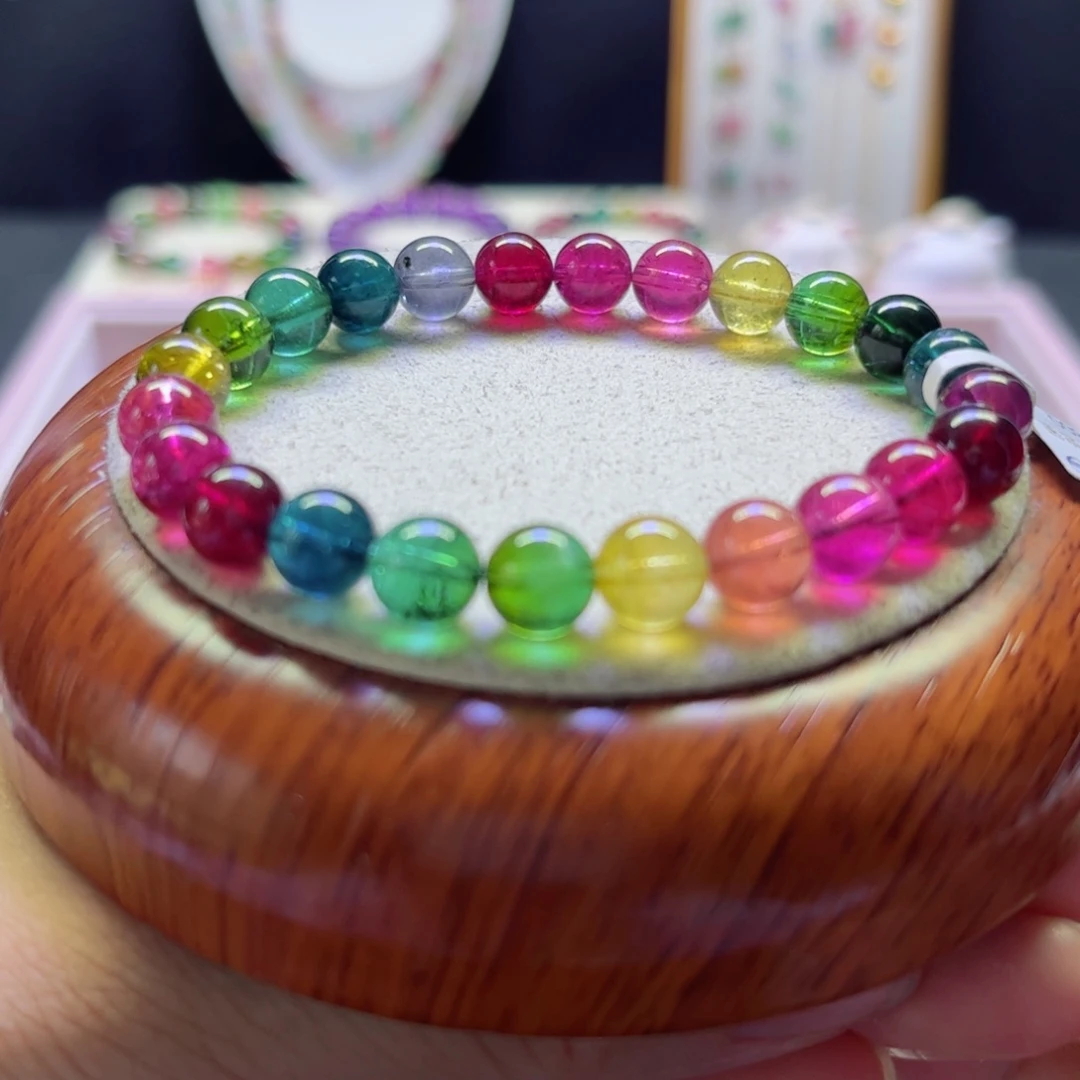 手链未镶嵌碧玺色标7.9mm