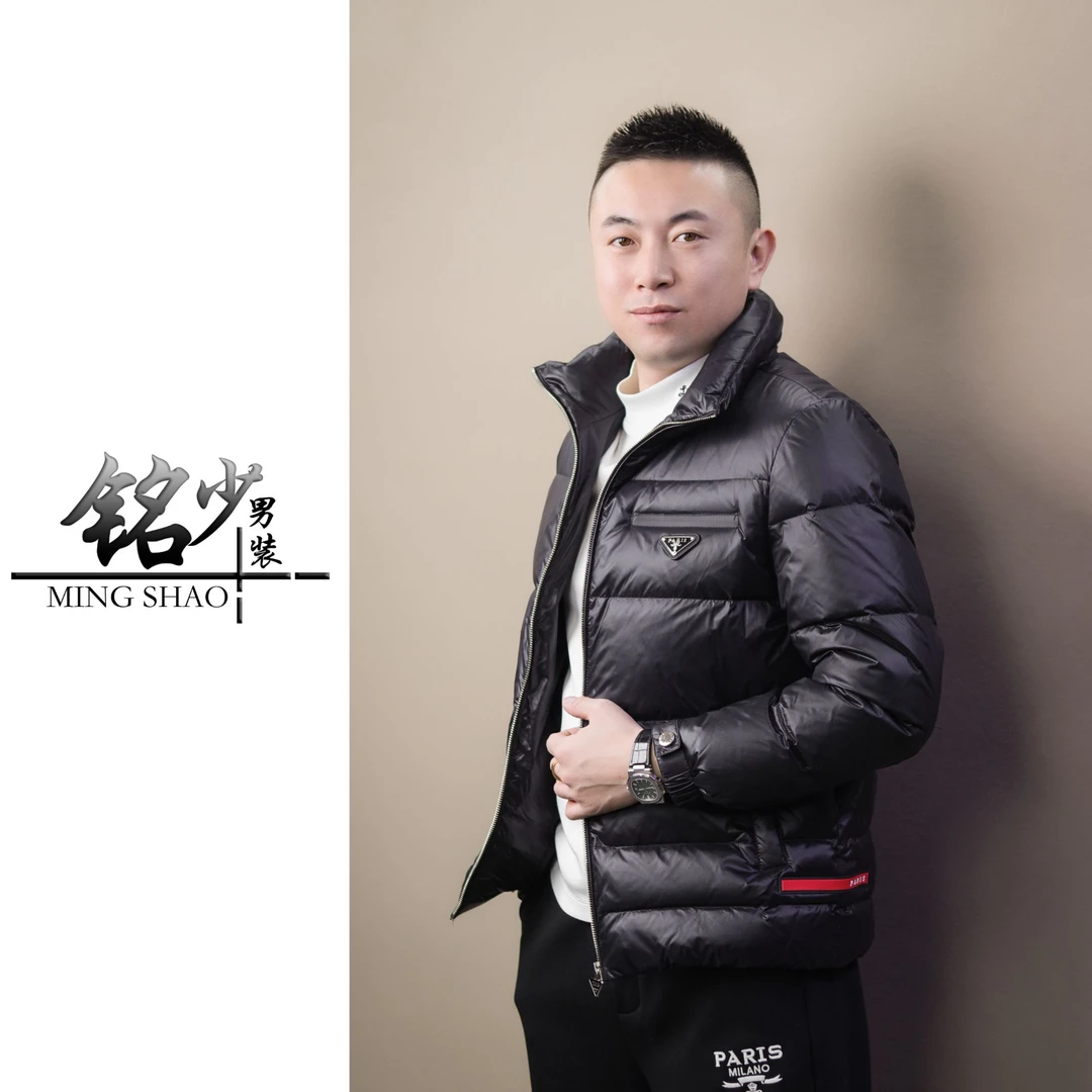 【8118】偏小一码男士轻奢高端羽绒服冬季新品时尚百搭潮流修身休闲