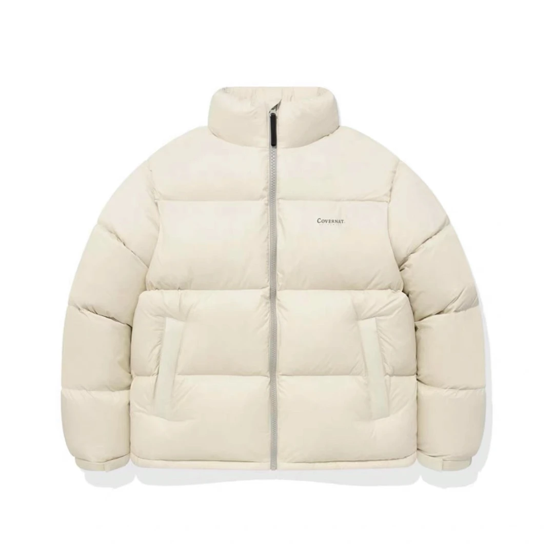 羽绒服短款男女情侣面包服加厚立领宽松2