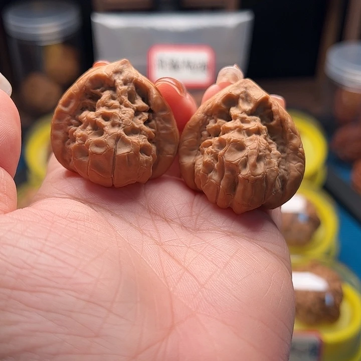 吊坠文玩核桃龙鼎异型 全品