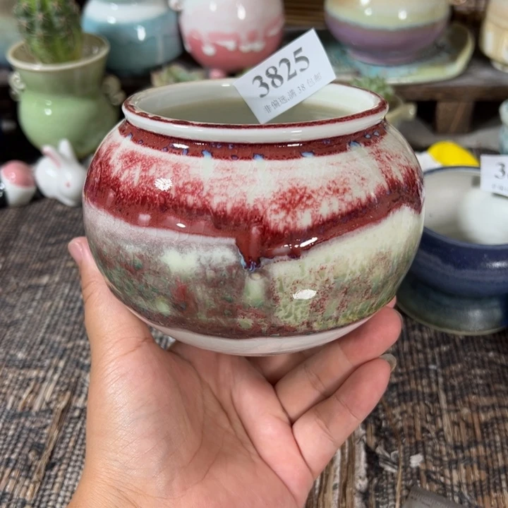 口8 手工花盆满30包邮