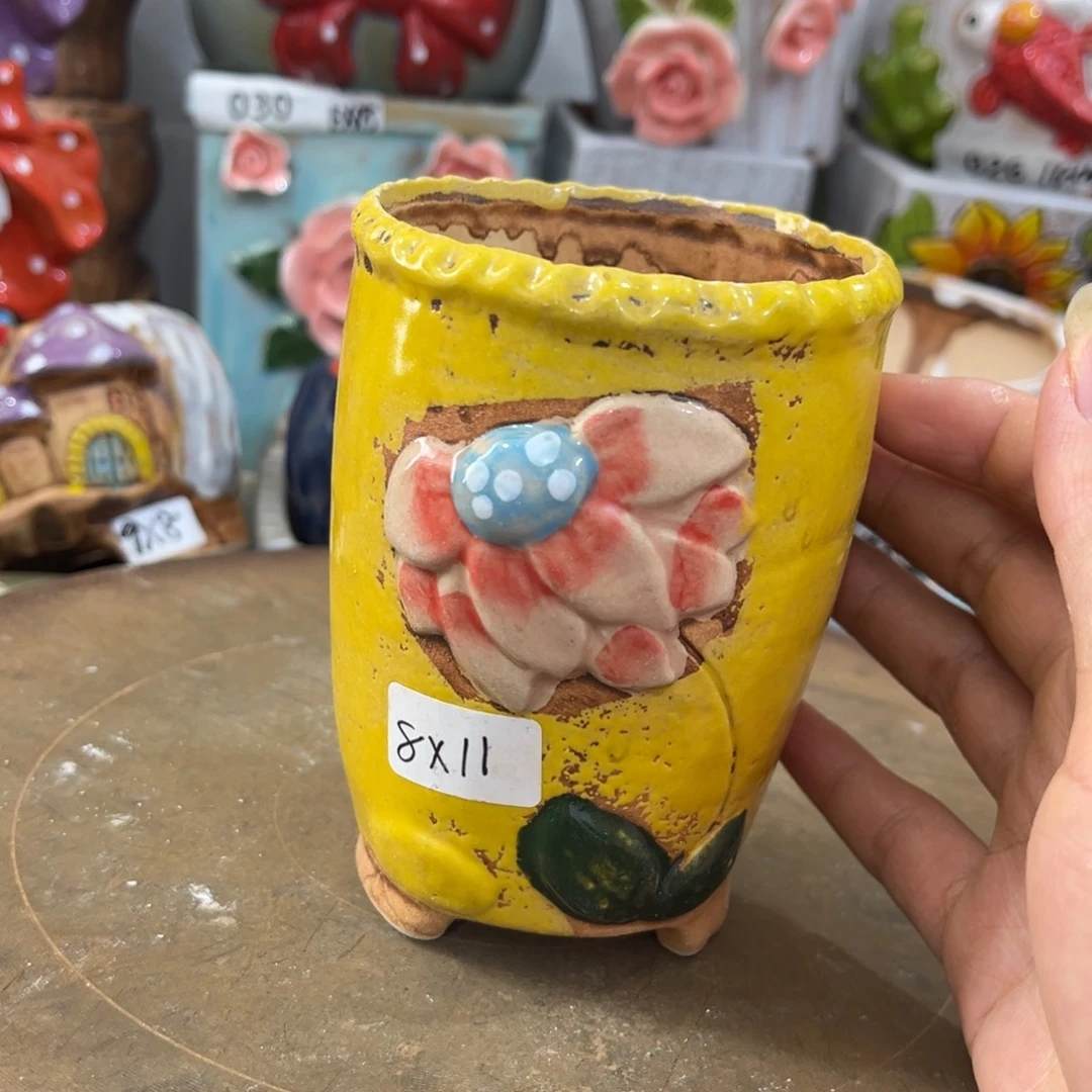 粗陶多肉花盆花盆