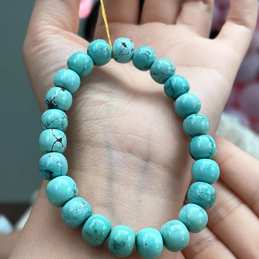 绿松石未镶嵌颈饰