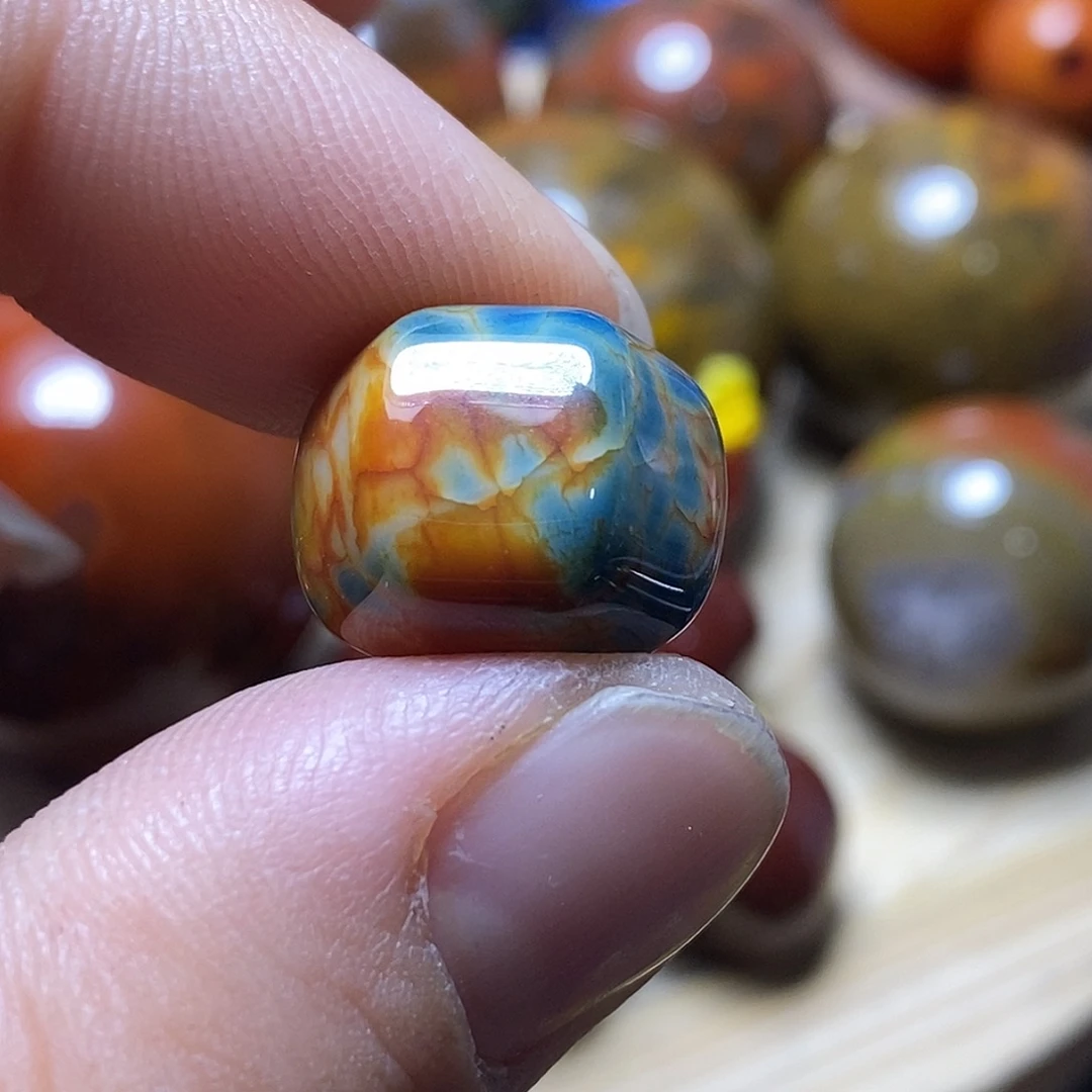 活***实玛瑙/玉髓未镶嵌颈饰