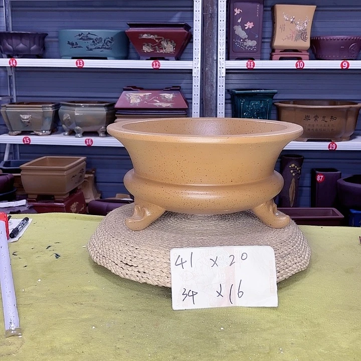 紫砂花盆宜兴紫砂厂