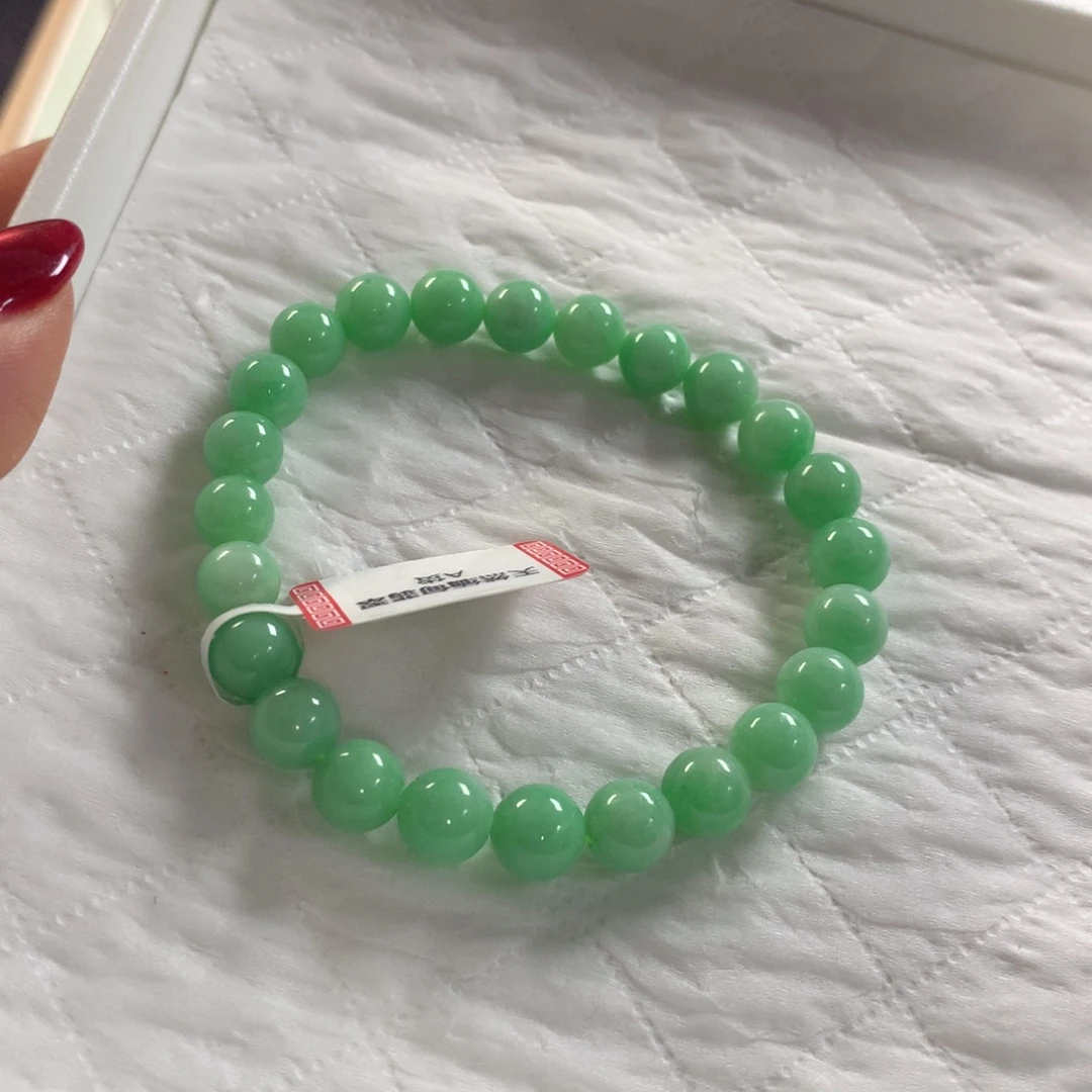 翡翠未镶嵌颈饰手串