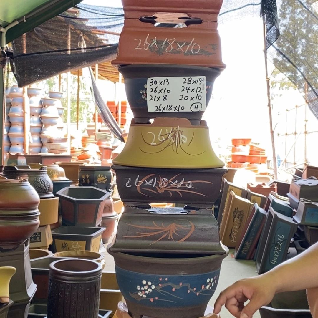 紫砂花盆紫砂紫砂