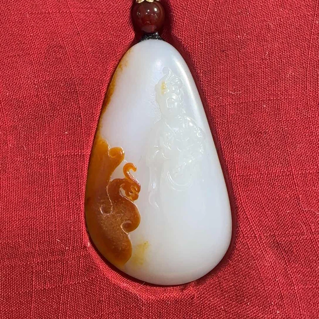 和田玉挂件未镶嵌