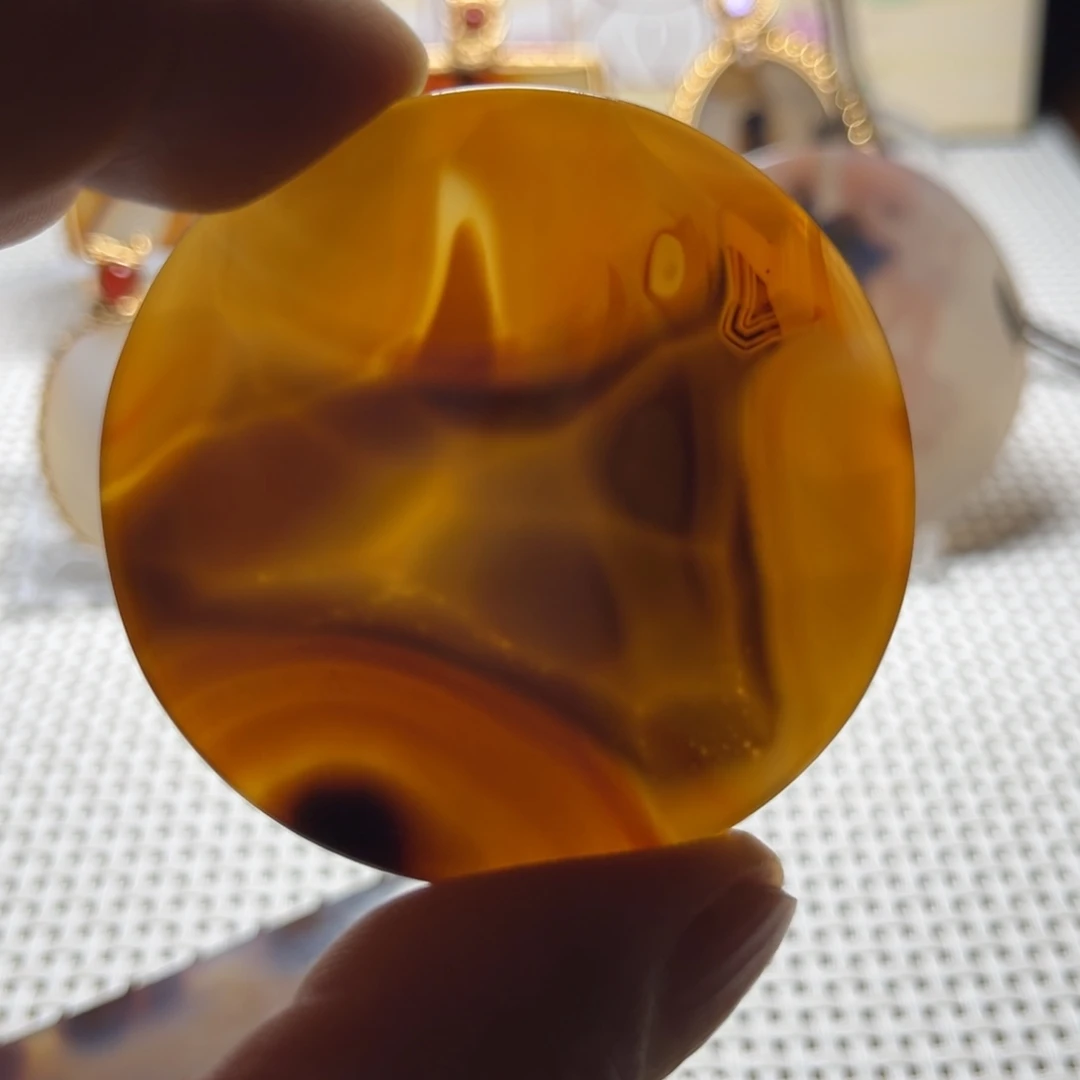 玛瑙/玉髓未镶嵌吊坠(不含链)