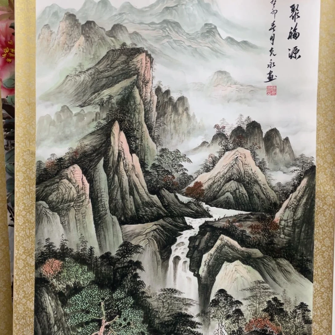 国画老师手笔手绘作品Y