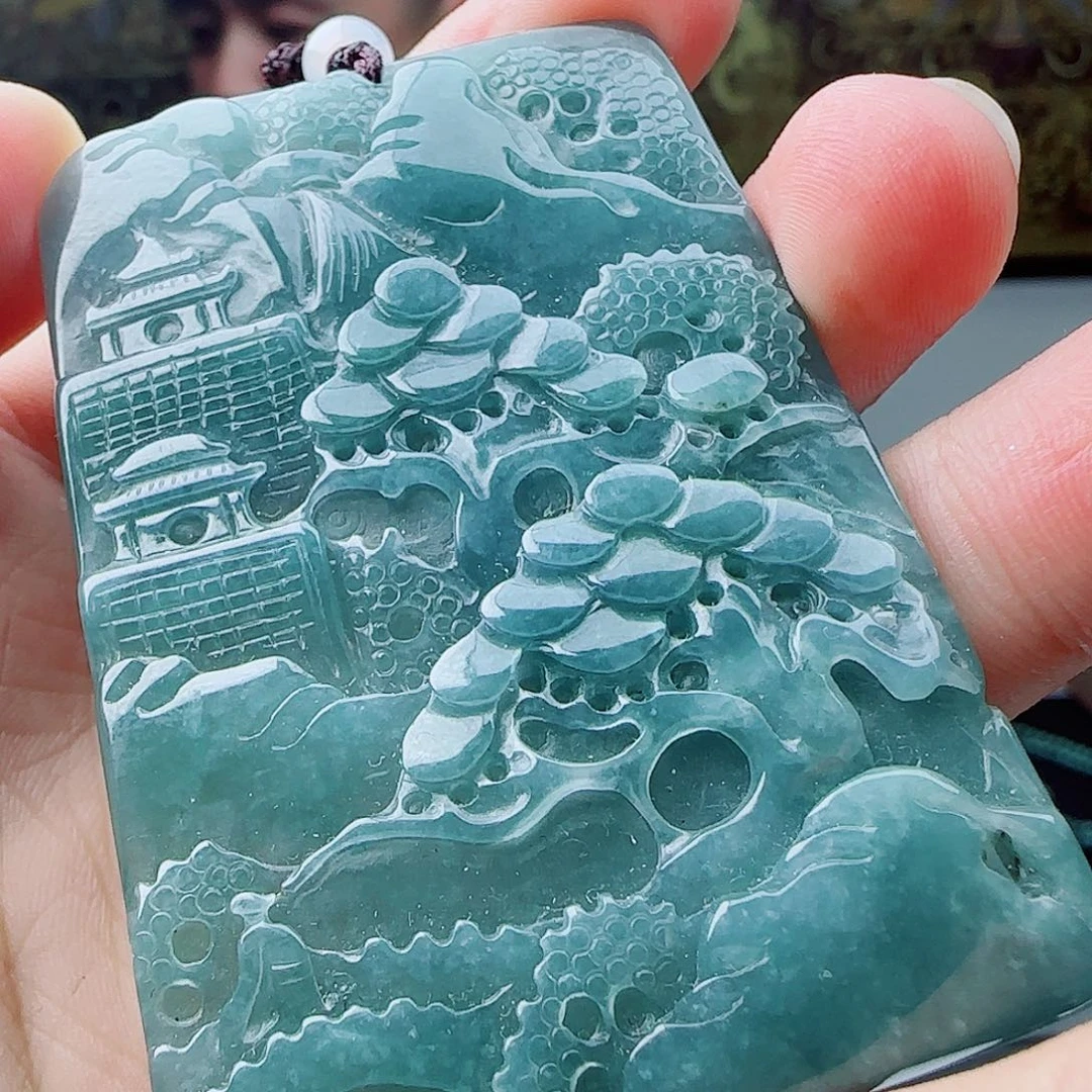翡翠未镶嵌颈饰11111111111