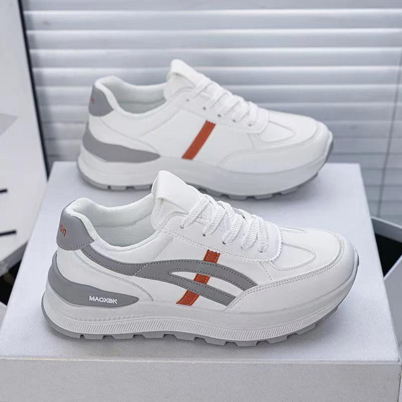 秋季女鞋新款透气小白鞋子女百搭韩版厚底增高运动鞋休闲老爹鞋女