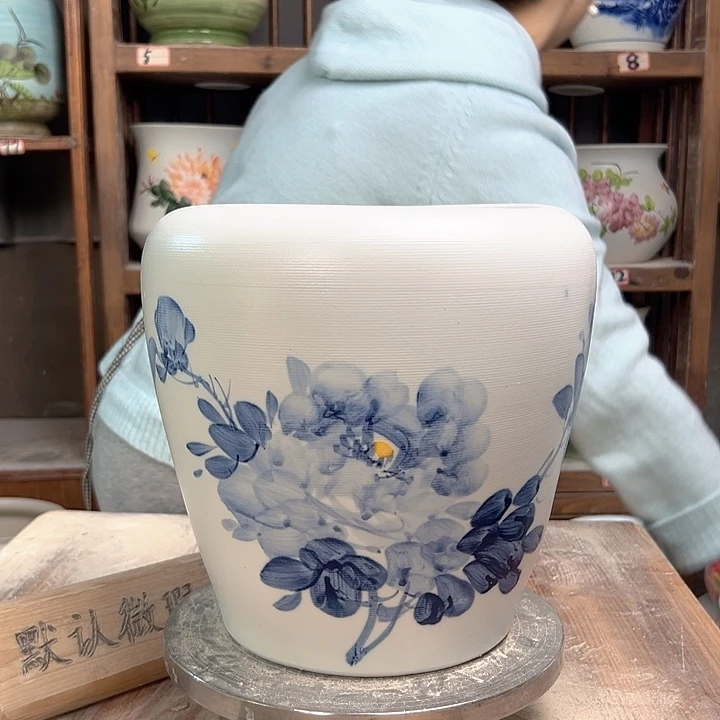 陶苹果兰兰牡丹微瑕款新款陶瓷陶瓷