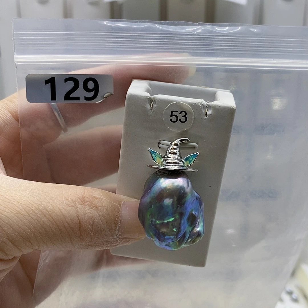 颈饰合金淡水珍珠