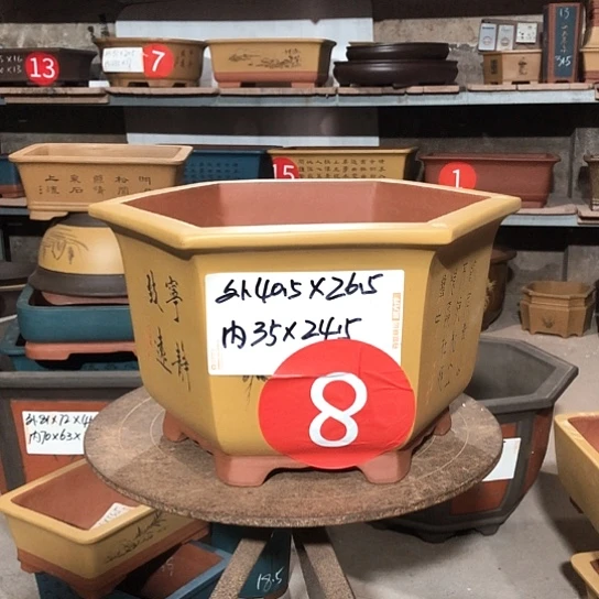 紫砂紫砂花盆包邮