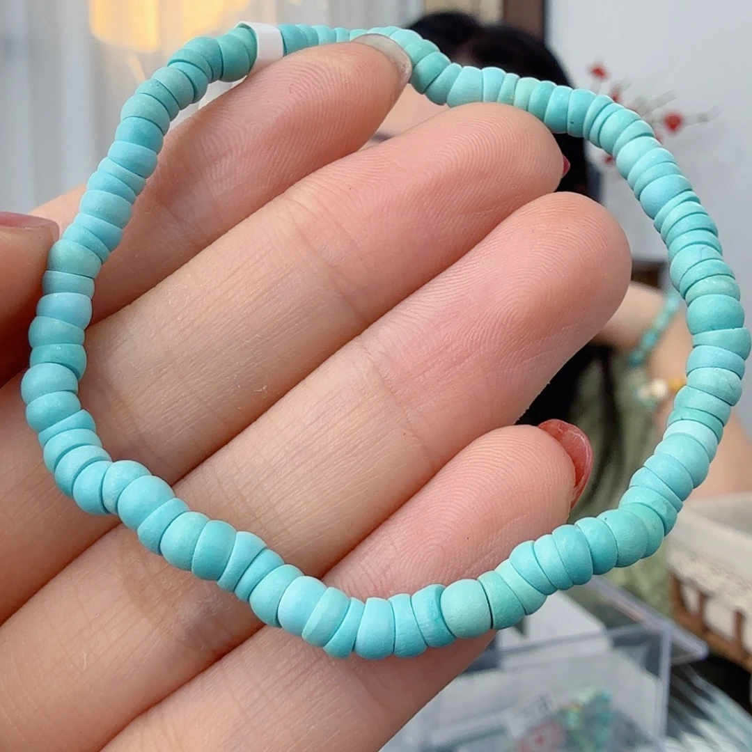 绿松石未镶嵌挂件