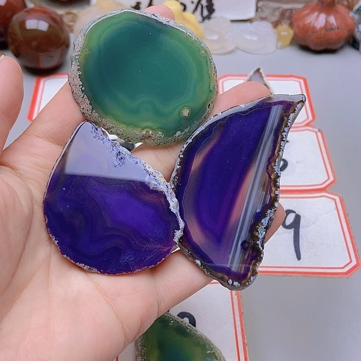 【闪购商品】未镶嵌玛瑙/玉髓珠宝半成品归***道