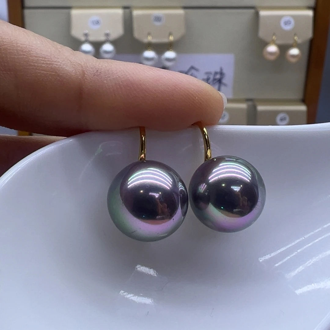 未镶嵌耳坠淡水珍珠