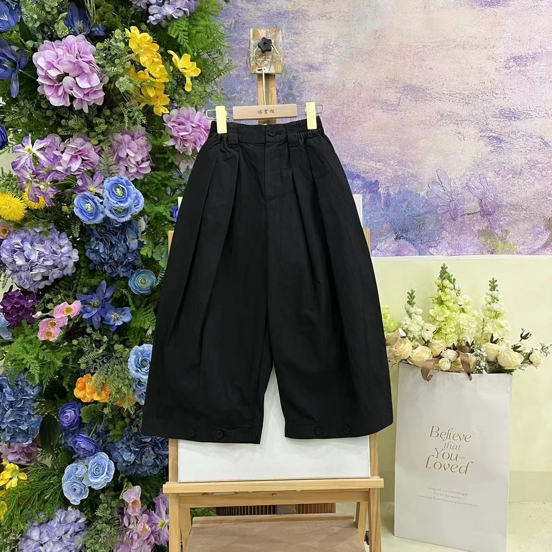 034M黑色裤子6014