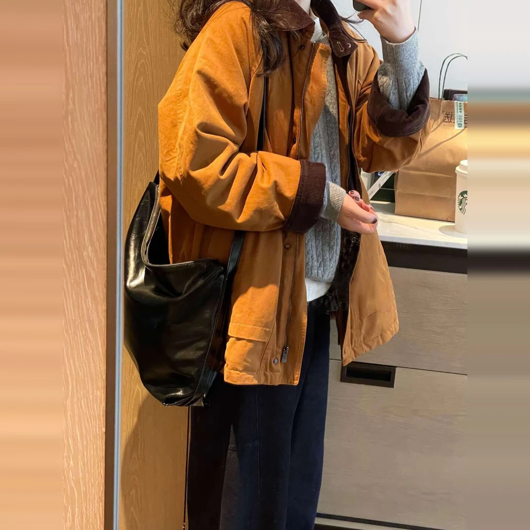 小个子香风夹克厚外套女秋冬季2025新爆款巨好看独特漂亮绝美上衣