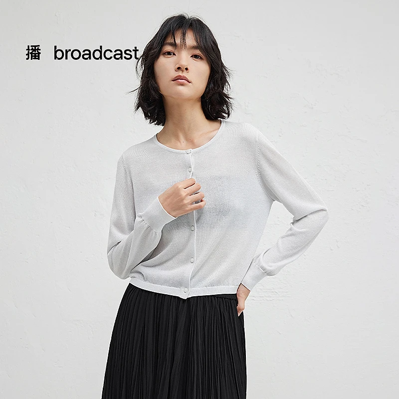 broadcast/播时尚简约毛针织衫BDR8UD3277