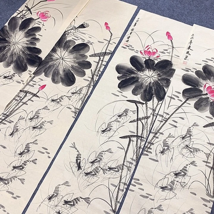 国画国画作品手绘