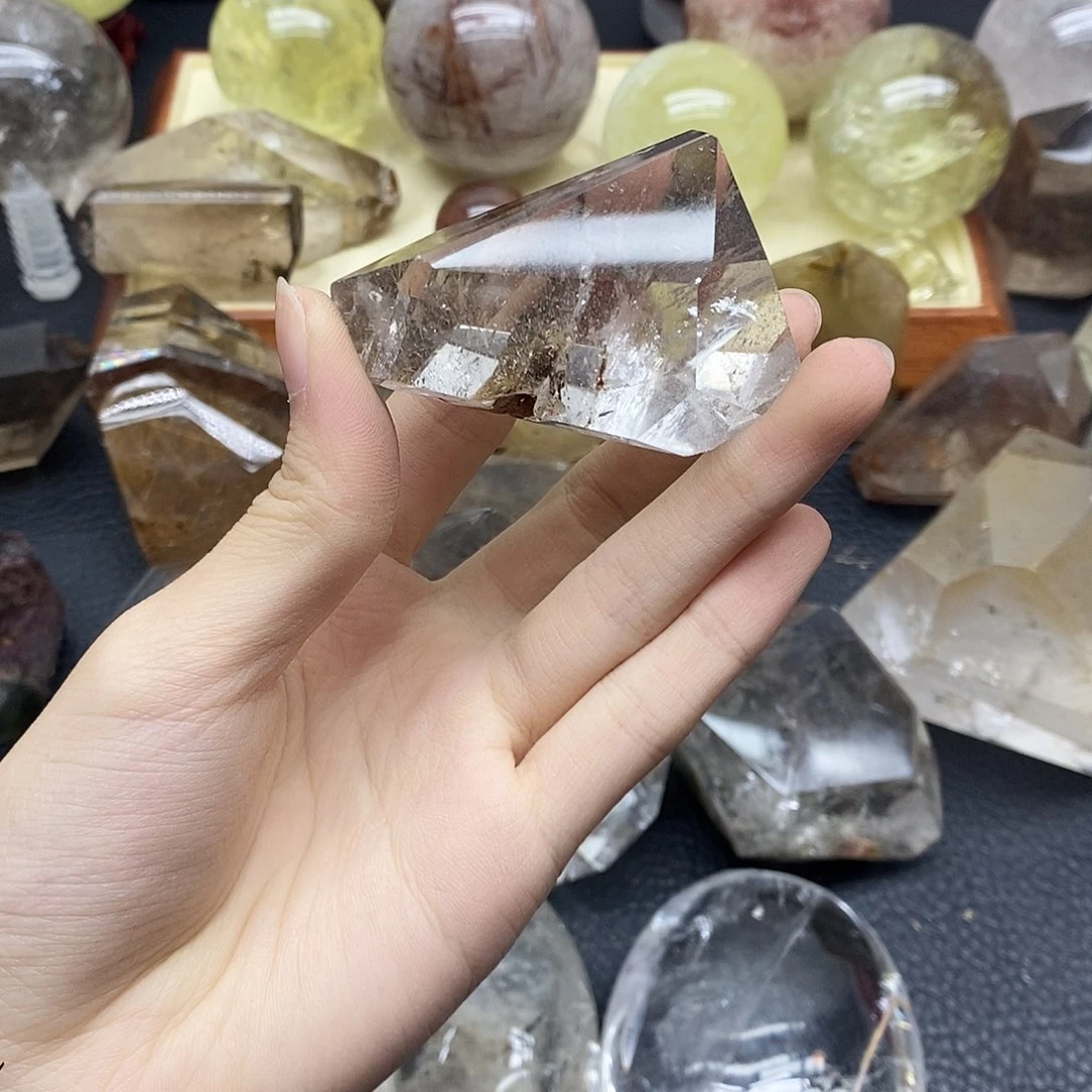 未镶嵌水晶珠宝半成品302水晶石