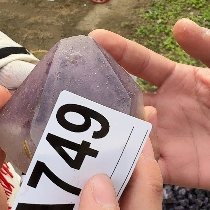 水晶紫水晶钻头未镶嵌