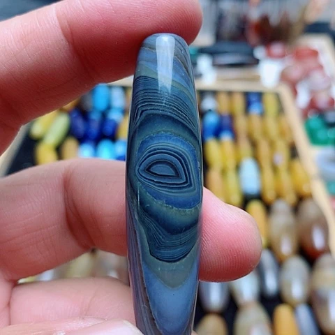 玛瑙/玉髓颈饰合金