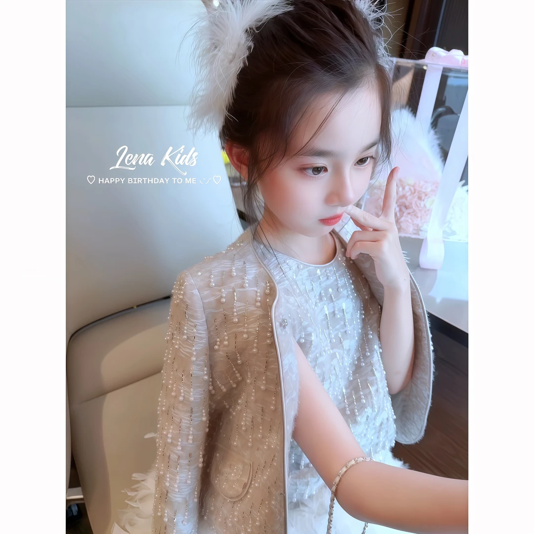 MOANA【财阀千金生日裙系列！超重工高级亲子装】女童汉服25091401
