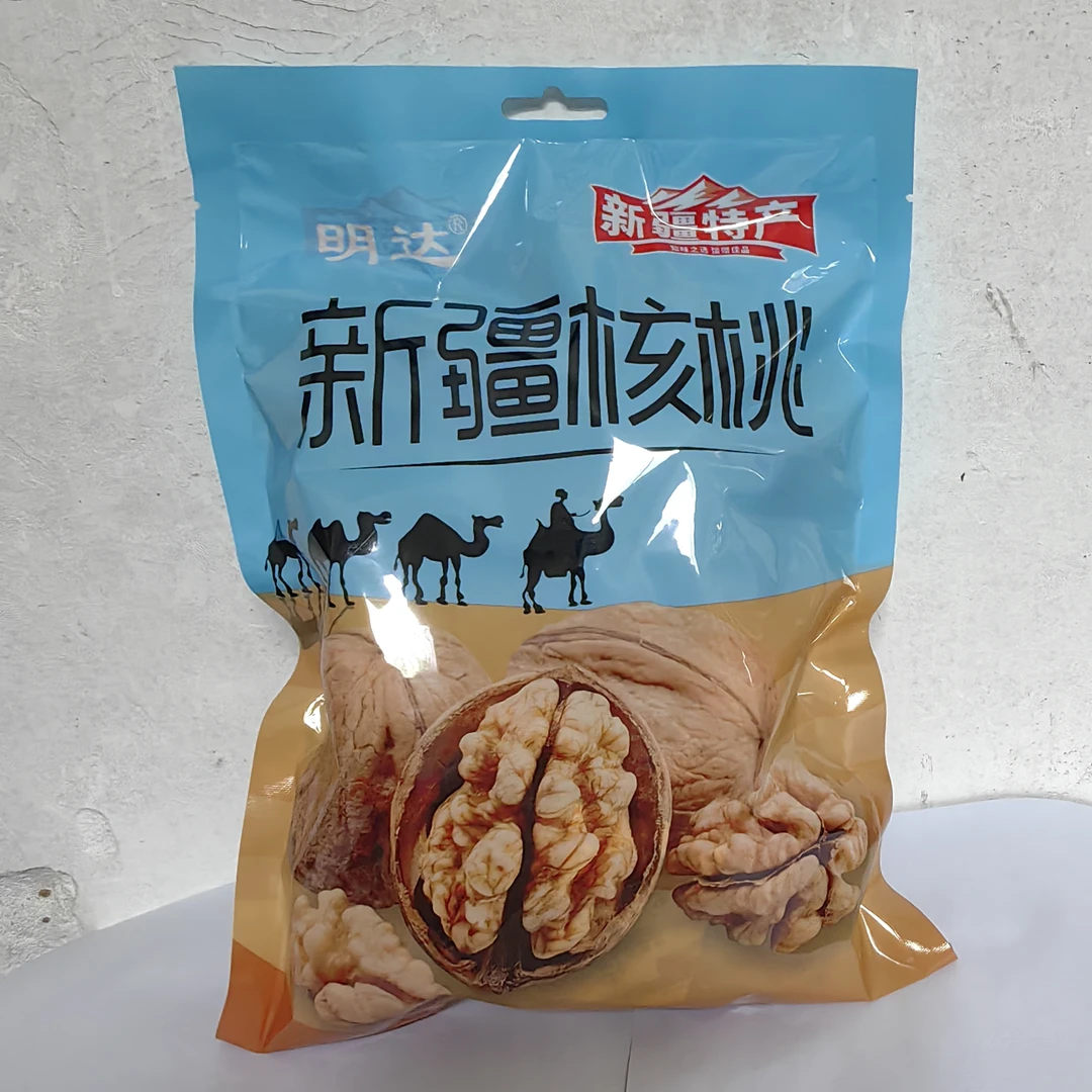 纸皮核桃2024新货新疆阿克苏薄皮生核桃专用手剥烤熟奶香草本零食