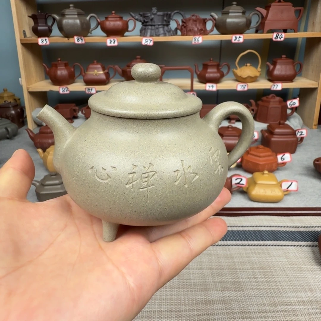 段泥茶壶半手工制作
