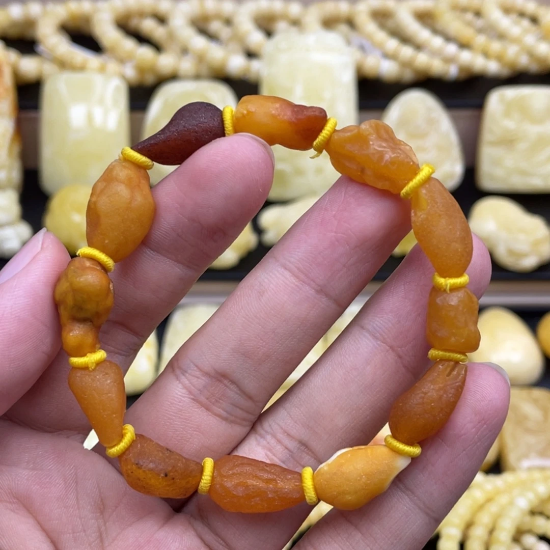 琥珀未镶嵌裸石琥珀蜜蜡