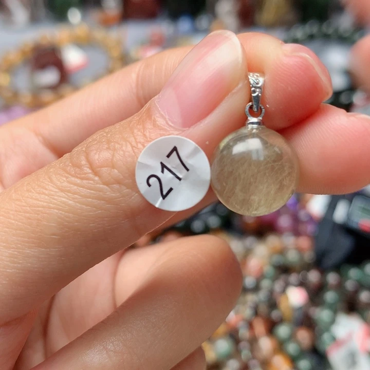 水晶吊坠(不含链)未镶嵌