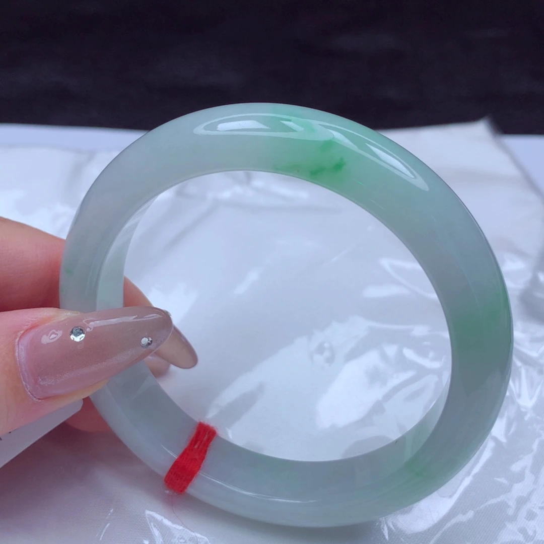 翡翠未镶嵌手镯手镯57