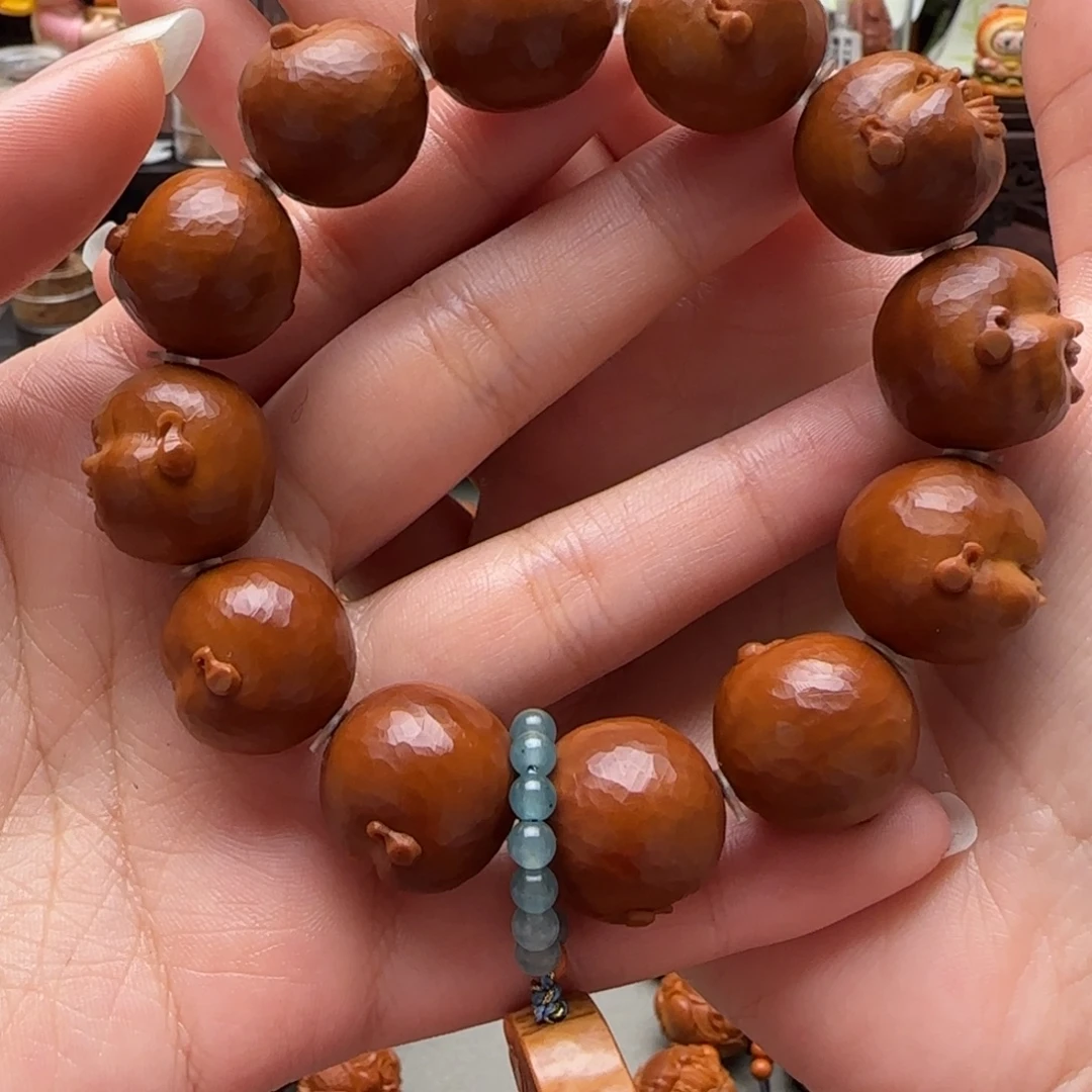 瑞***友橄榄核手串/手链百态