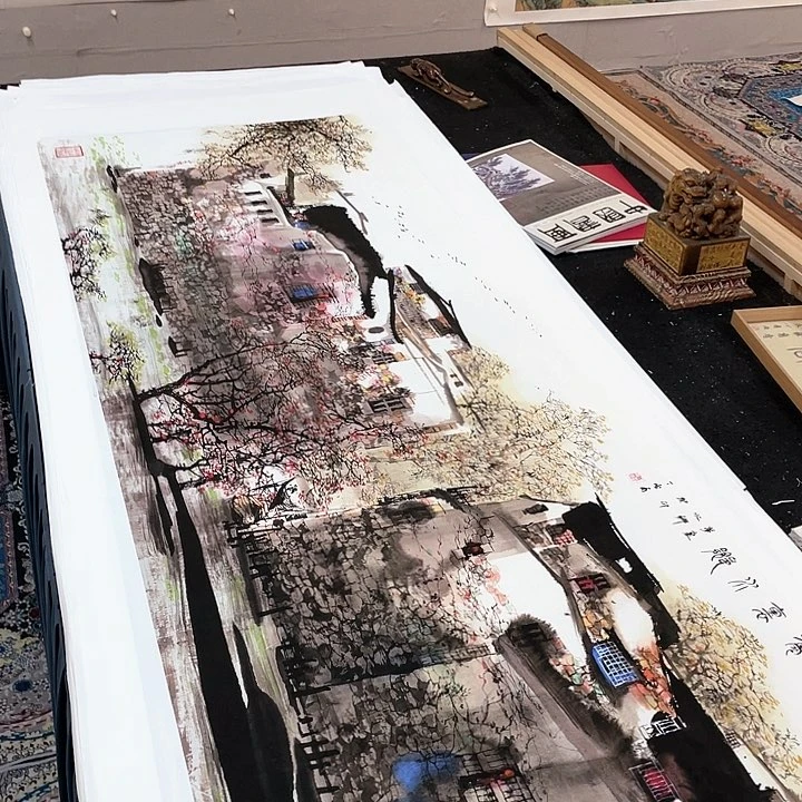 国画书画描金拓染金石传拓纯手写