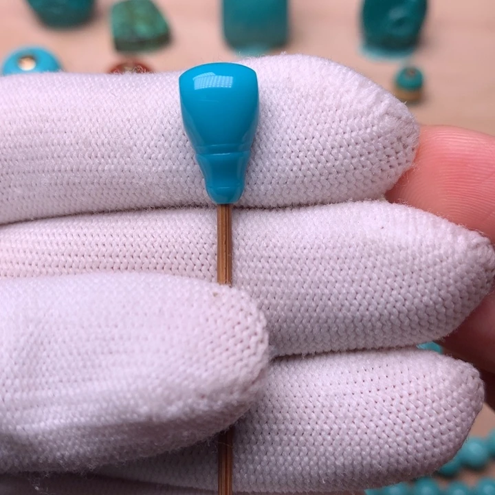 绿松石三通8未镶嵌