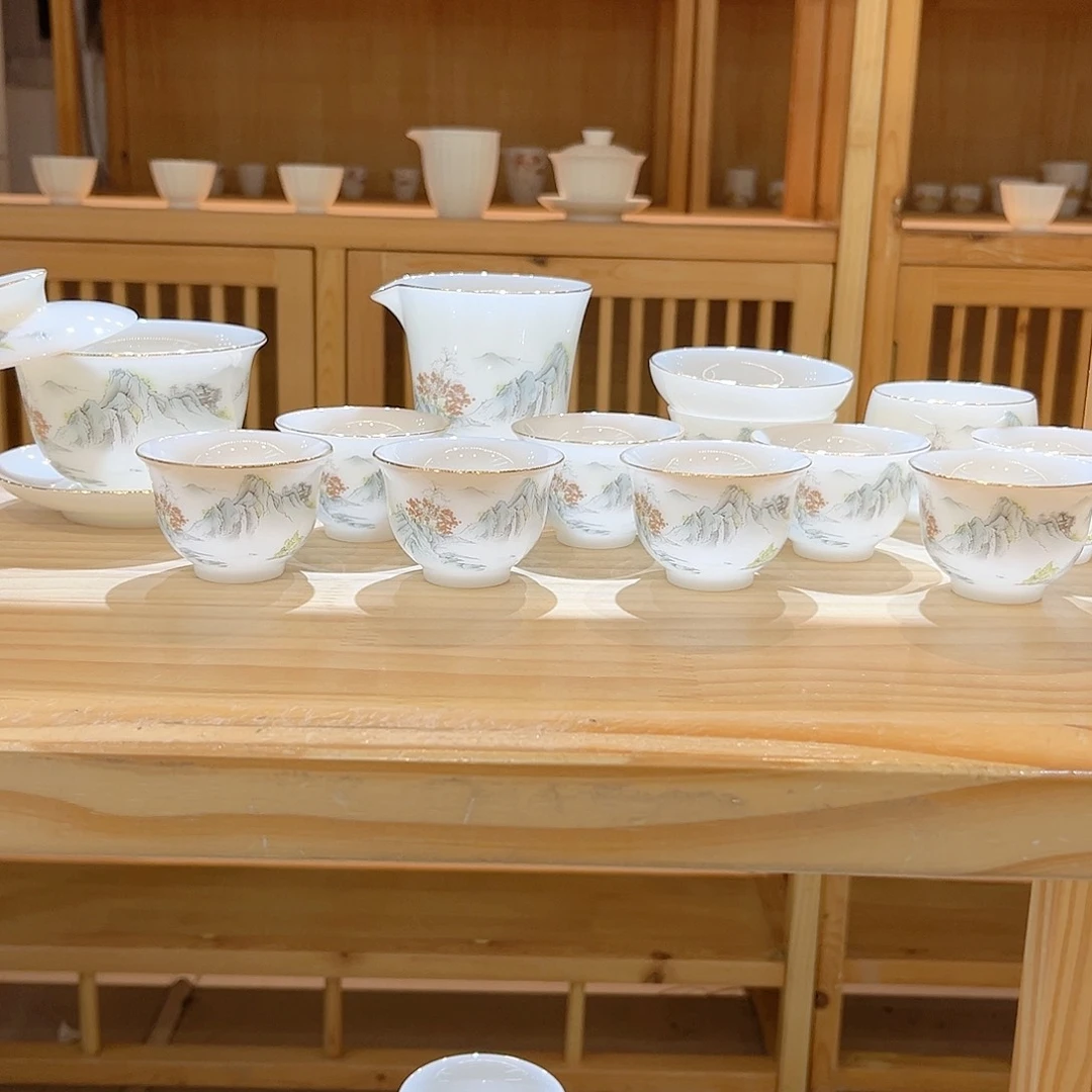 【御瓷斋】璞玉瓷套装