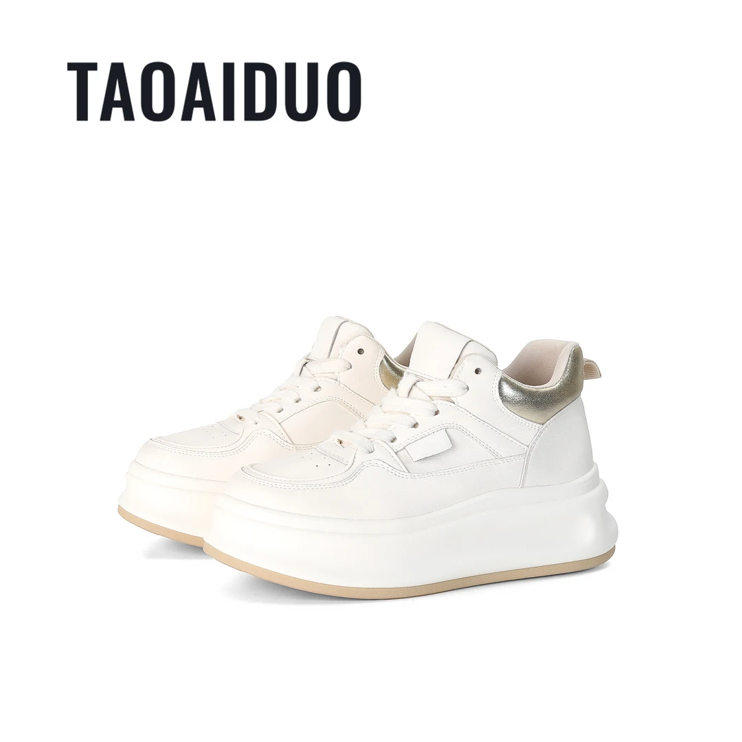 【淘爱朵●糯叽叽】增高6cm时尚百搭女士高帮鞋811-2