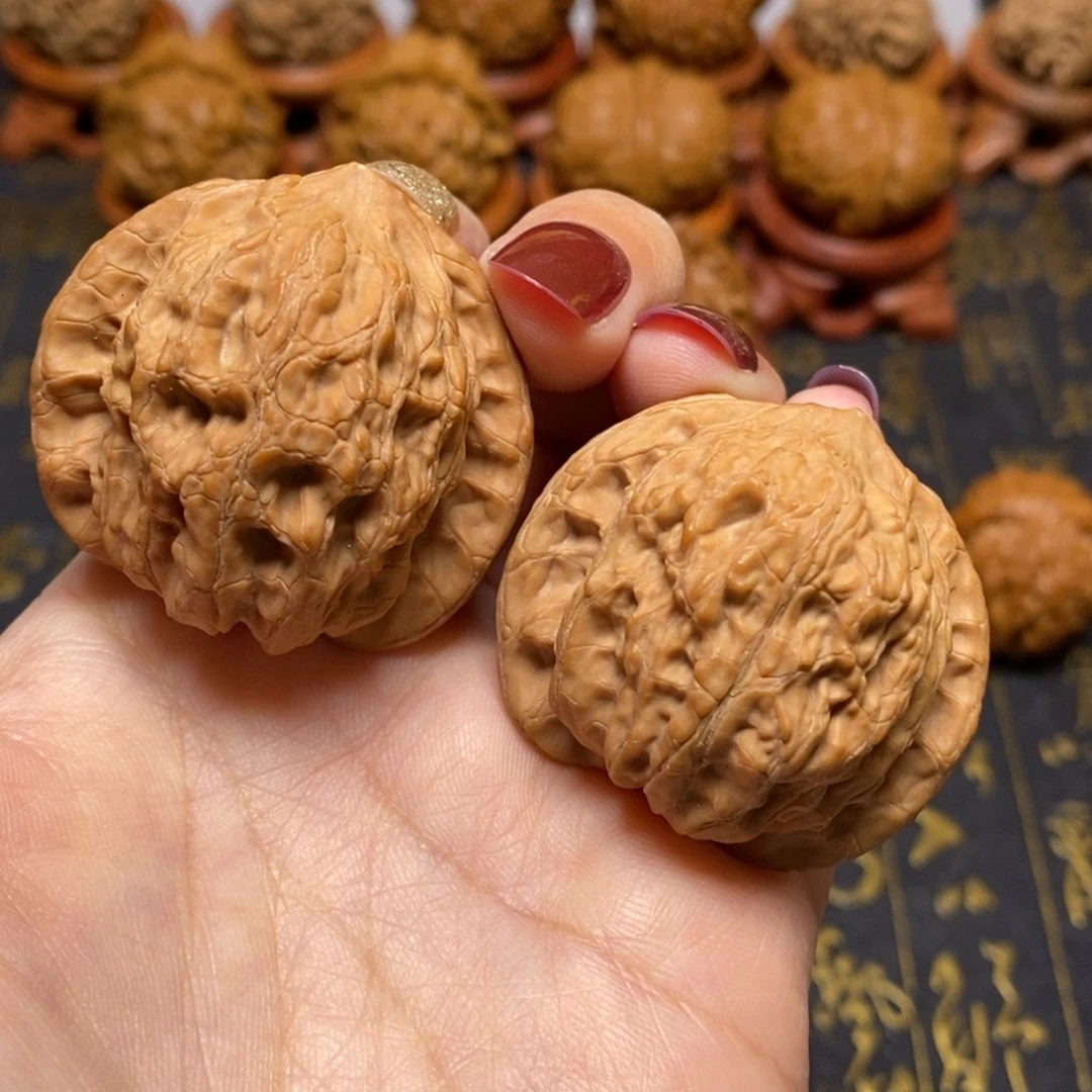 文玩核桃把件公子帽全品41