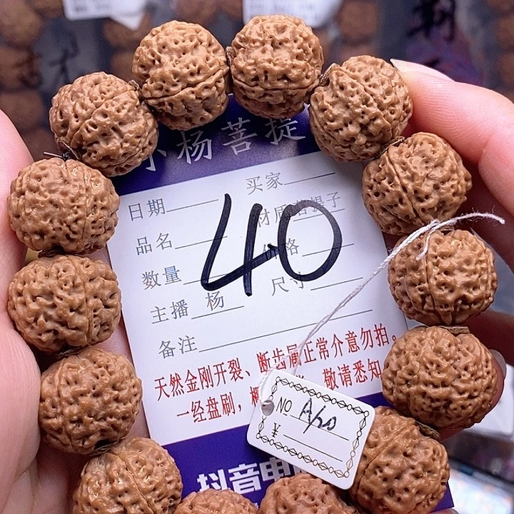 手串金刚菩提20铁骨双龙