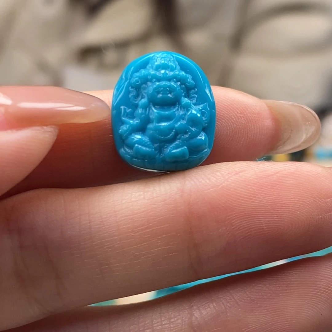 未镶嵌绿松石挂件