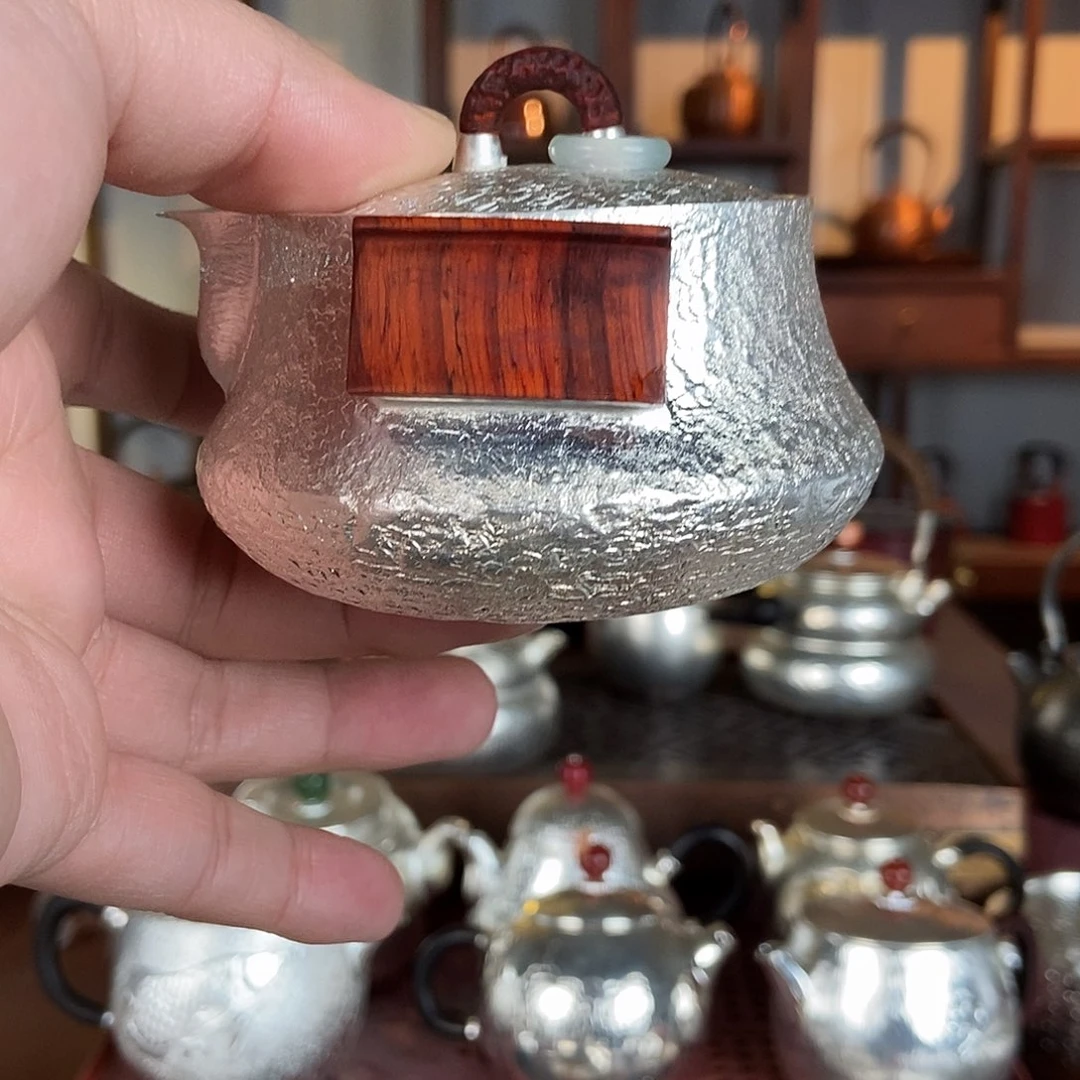 强***纯手工制作一铜壶制作