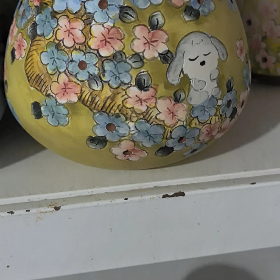 红泥花盆景德镇陶瓷