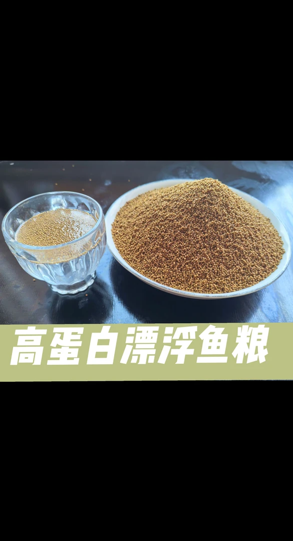 观赏鱼鱼粮上浮粮小颗粒