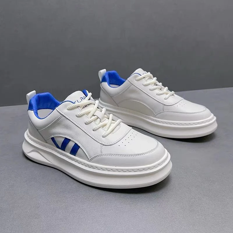 新款增高厚底时尚运动休闲男鞋板鞋潮流潮款男鞋欧美超轻薄高颜值