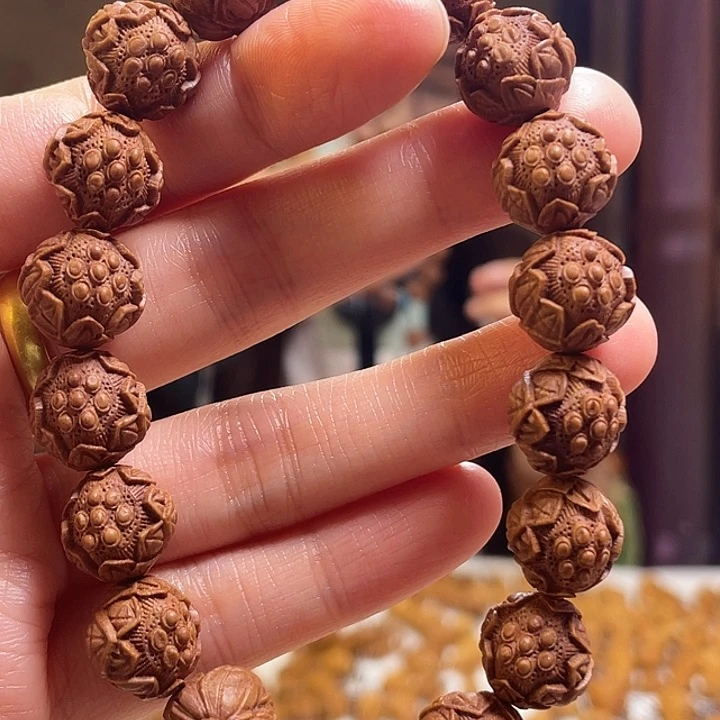 手串/手链橄榄核龙纹桃核