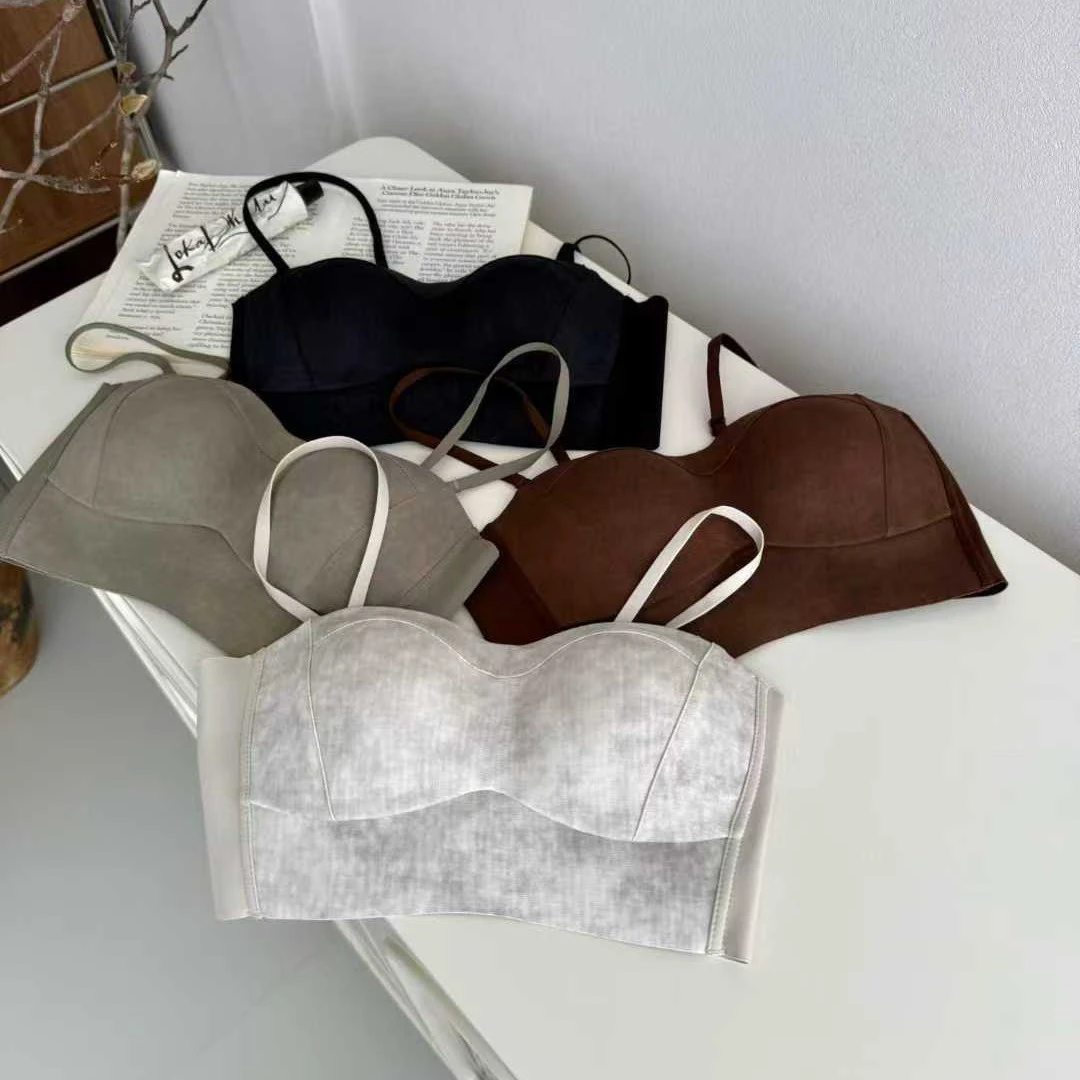 [抹胸内衣]6103时尚3D立体加厚防走光舒适夏季美背内衣文胸薄款