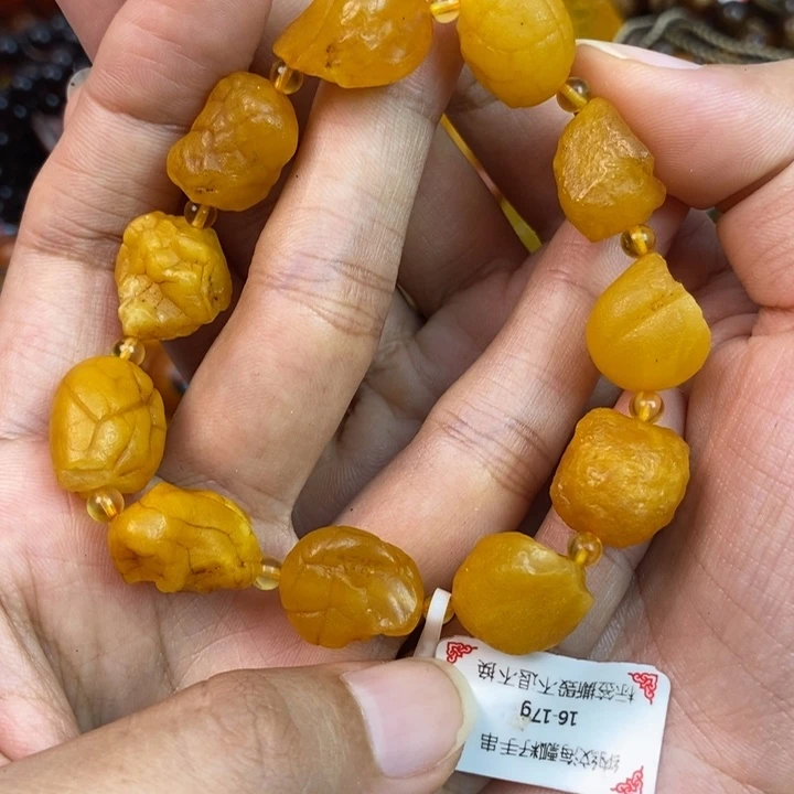 琥珀未镶嵌珠宝奇石